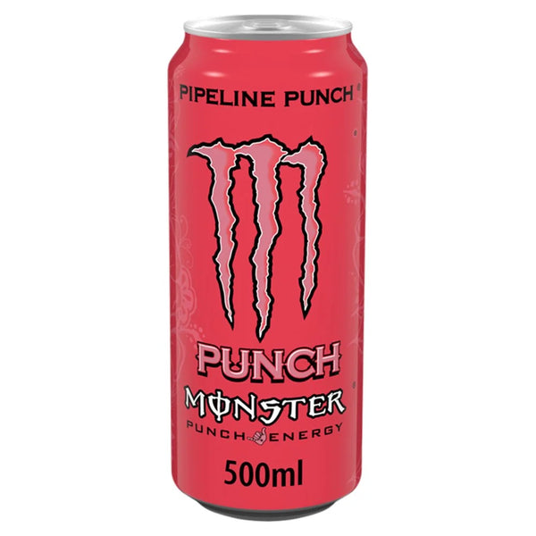 Monster Energy Pipeline Punch 500ml can, front of pack
