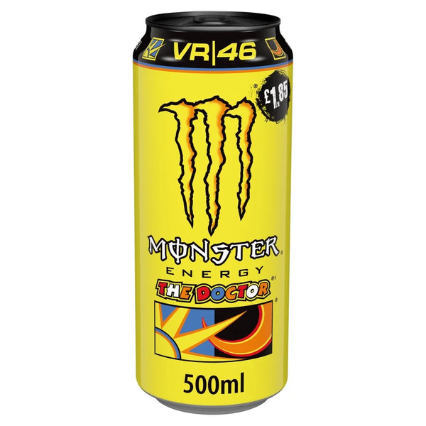Monster Energy The Doctor 500ml, front of pack