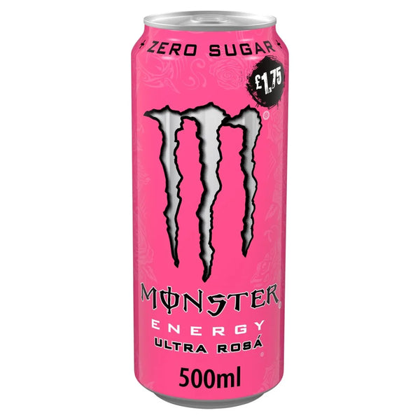 Monster Energy Ultra Rosa 500ml, front of pack