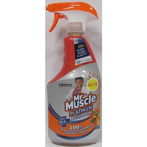 Mr Muscle Advance Bathroom Cleaner 750ml, front of pack