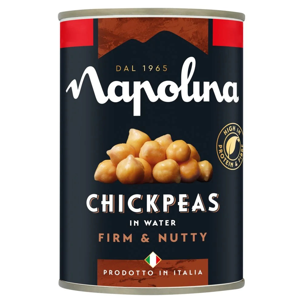 Napolina Chickpeas in Water 400g, front of pack