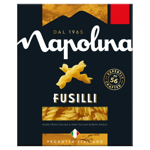 Napolina Fusilli Pasta 400g, front of pack