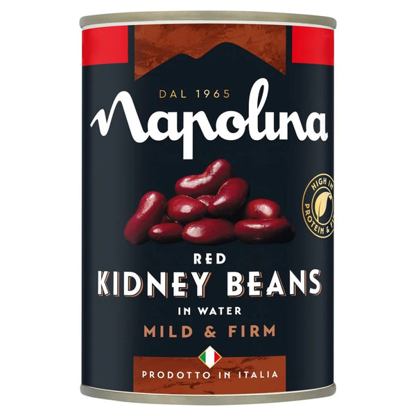Napolina Red Kidney Beans in Water 400g, front of pack