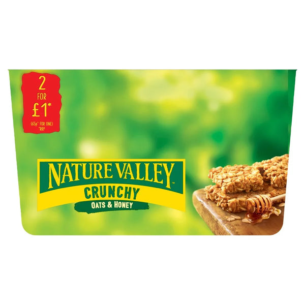 Nature Valley Crunchy Oats & Honey Bars 42g, front of pack