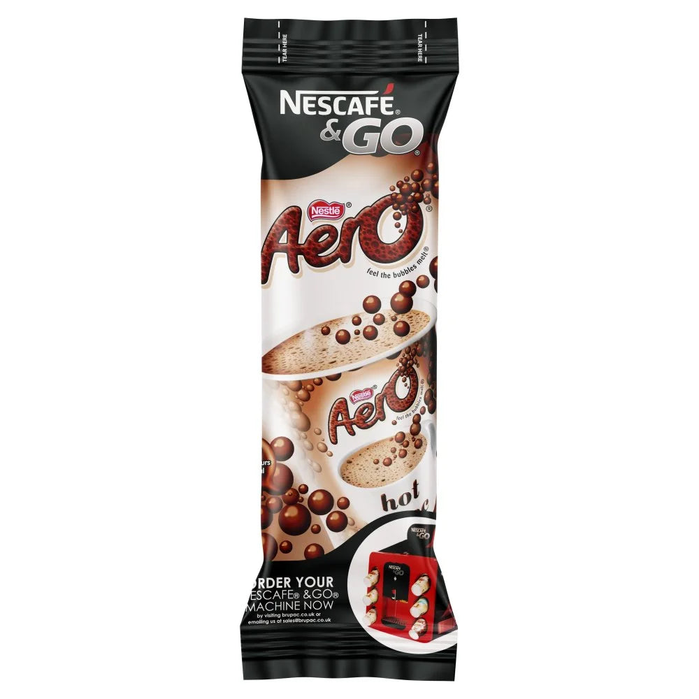 Nescafé & Go Aero 8 x 28g, front of pack
