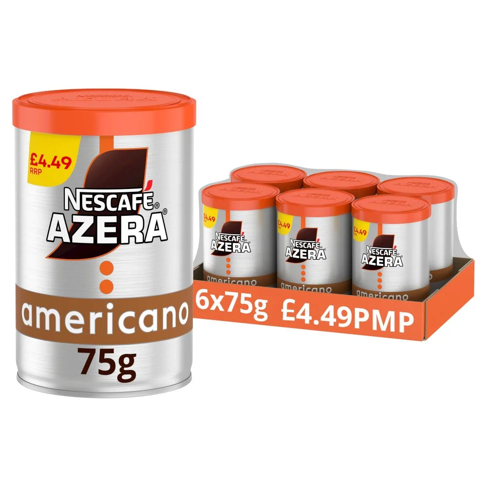 Nescafé Azera Americano Instant Coffee 75g, front of pack