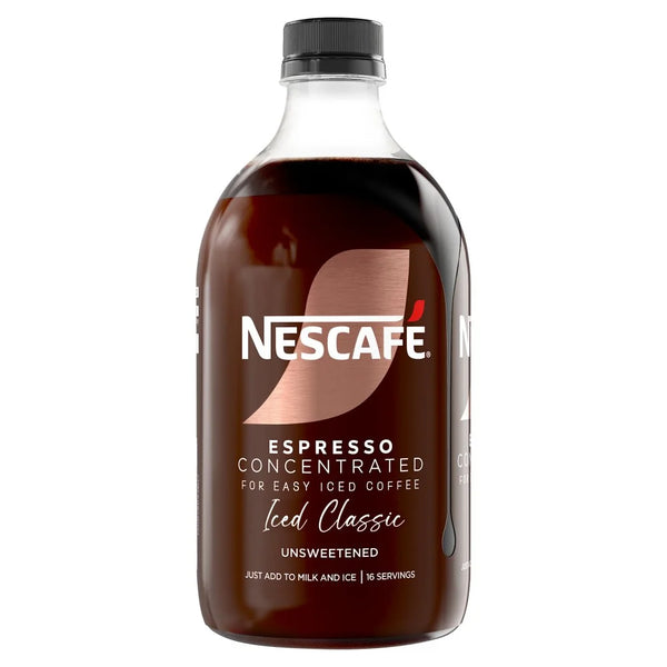 Nescafé Iced Coffee Espresso Concentrated Unsweetened 500ml, front of pack