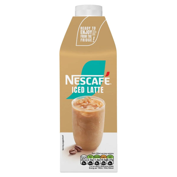 Nescafé Iced Coffee Latte 750ml, front of pack