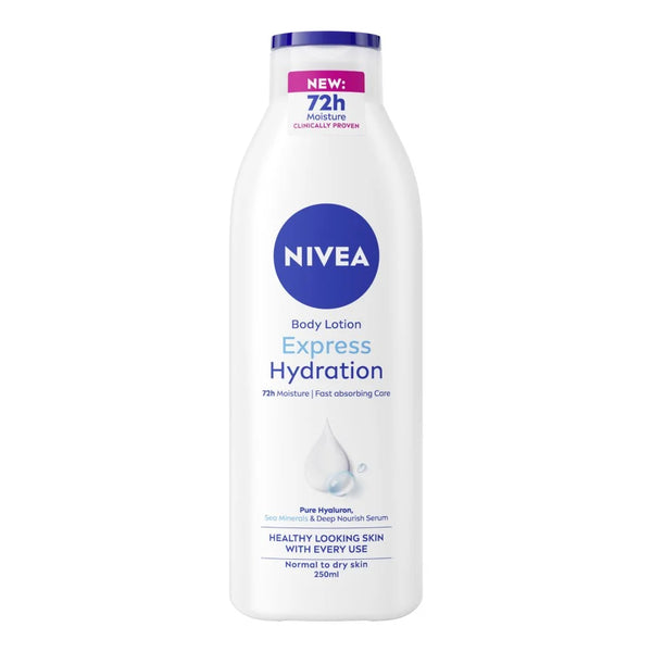 Nivea Express Hydration Body Lotion Normal Skin 250ml, front of pack
