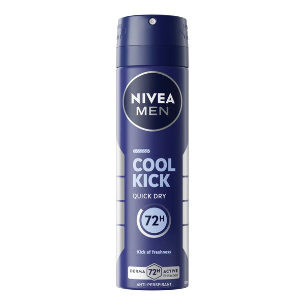 Nivea Men Cool Kick 72h anti-perspirant spray 150ml, front of pack