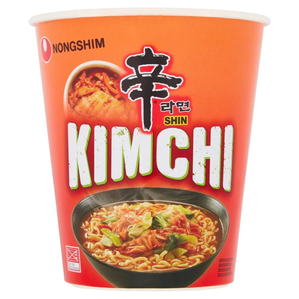 Nongshim Shin Kimchi Instant Noodles 75g, front of pack