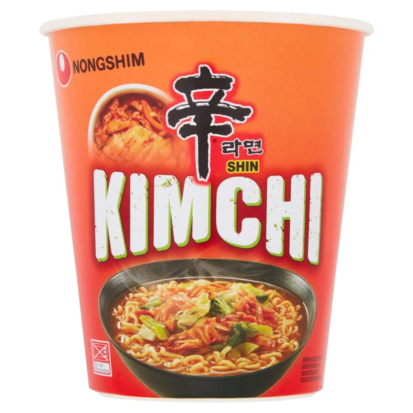 Nongshim Shin Kimchi Instant Noodles 75g, front of pack