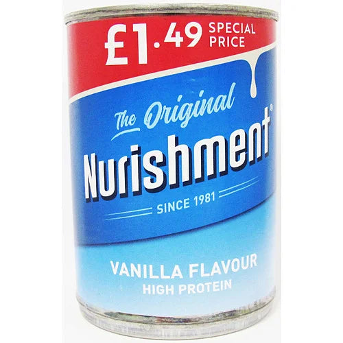 Nurishment Vanilla Milk Drink 400g, front of pack