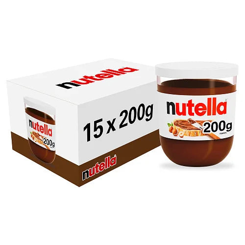 Nutella Hazelnut Spread with Cocoa 200g, front of pack