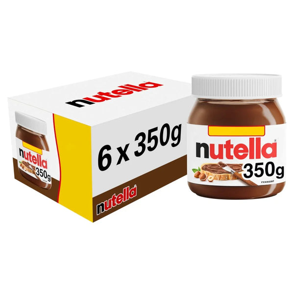 Nutella Hazelnut Spread with Cocoa 350g, front of pack