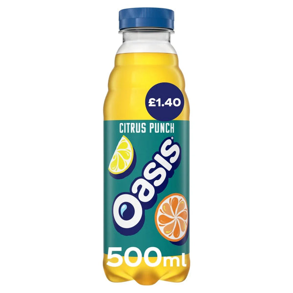 Oasis Citrus Punch 500ml, front of pack