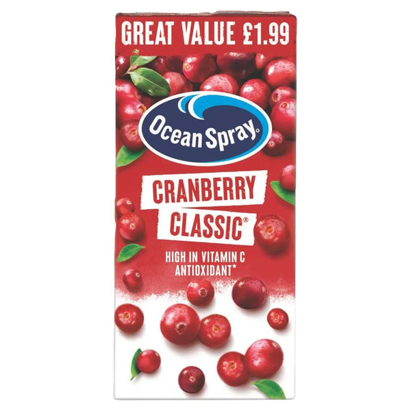 Ocean Spray Cranberry Classic Juice Drink 1 Litre, front of pack