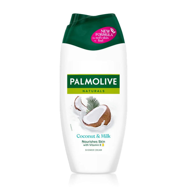 Palmolive Naturals Coconut and Milk Shower Gel 250ml, front of pack