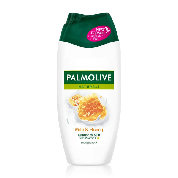 Palmolive Naturals Milk and Honey shower gel 250ml, front of pack