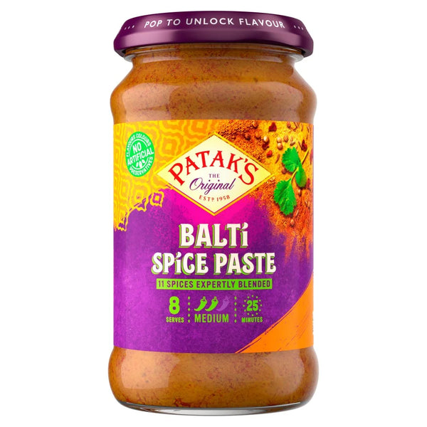 Patak's Balti Curry Spice Paste 283g, front of pack