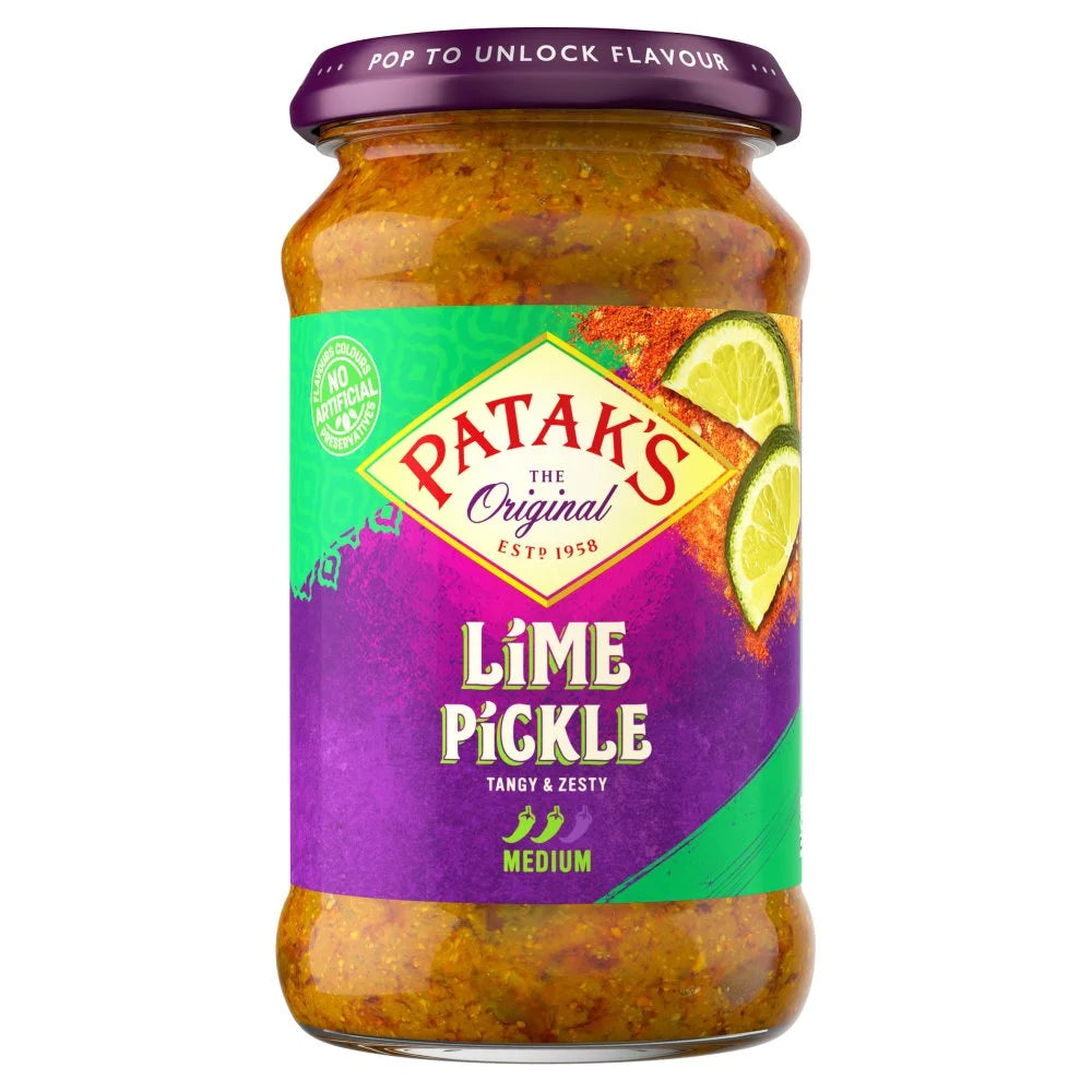 Patak's Lime Pickle 283g, front of pack