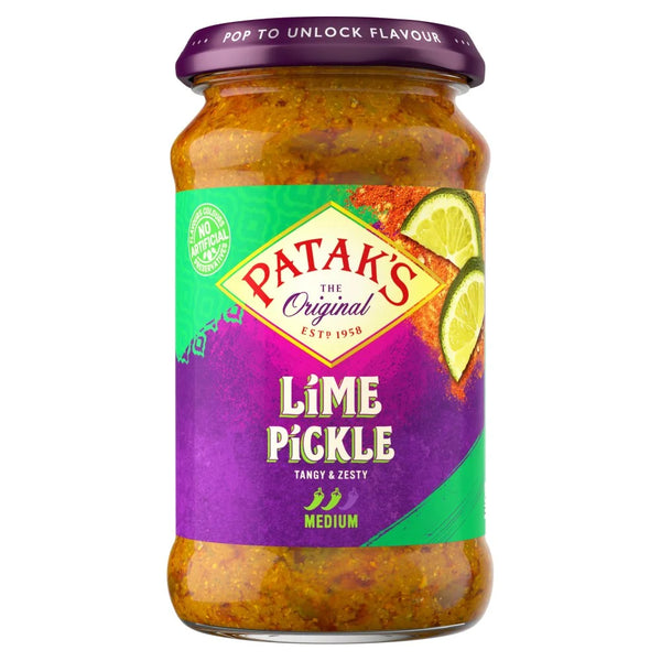 Patak's Lime Pickle 283g, front of pack