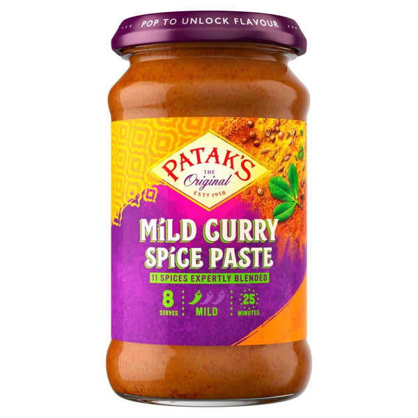 Patak's The Original Mild Curry Spice Paste 283g, front of pack