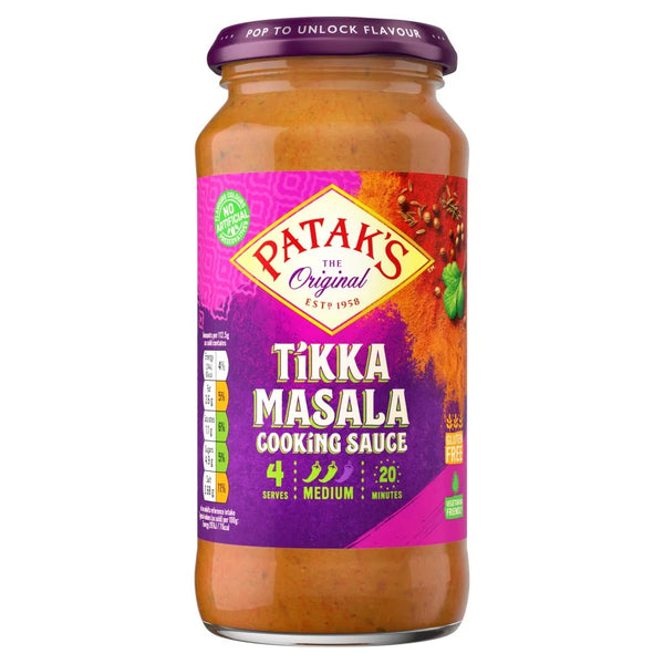 Patak's Tikka Masala Curry Sauce 450g, front of pack
