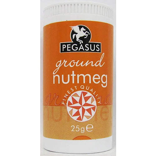 Pegasus Ground Nutmeg 25g, front of pack