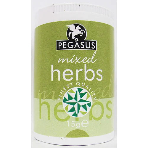 Pegasus Mixed Herbs 15g, front of pack