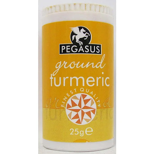 Pegasus Turmeric 25g, front of pack