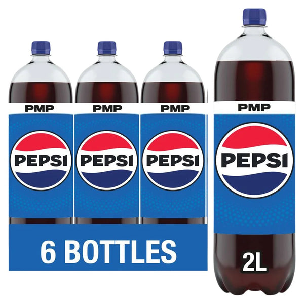 Pepsi Cola 2L bottle, front of pack