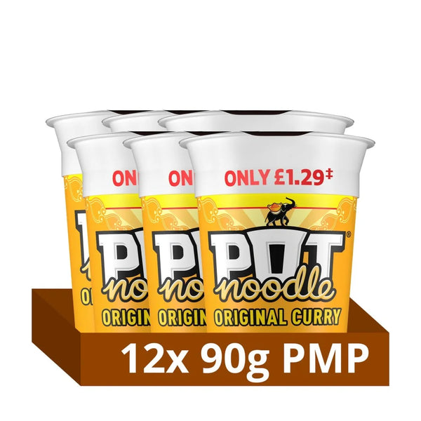 Pot Noodle Original Curry 90g, front of pack