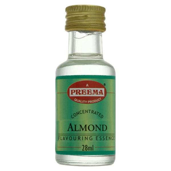 Preema Concentrated Almond Flavouring Essence 28ml, front of pack