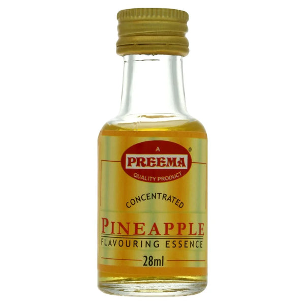 Preema Concentrated Pineapple Flavouring Essence 28ml, front of pack