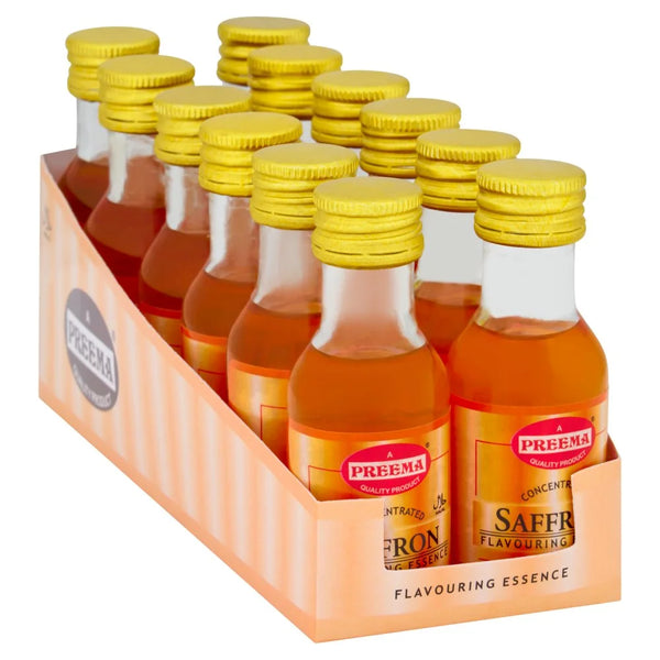 Preema Concentrated Saffron Flavouring Essence 28ml, front of pack