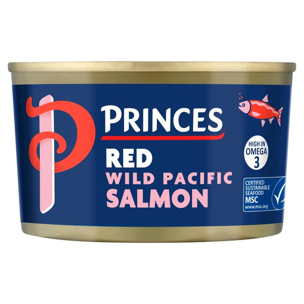 Princes Red Wild Pacific Salmon 213g, front of pack
