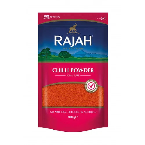 Rajah Chilli Powder 100g, front of pack