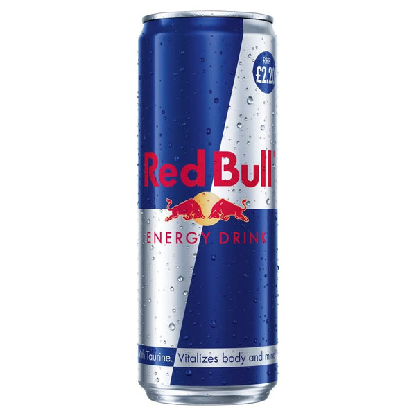 Red Bull Energy Drink 355ml Can, front of pack
