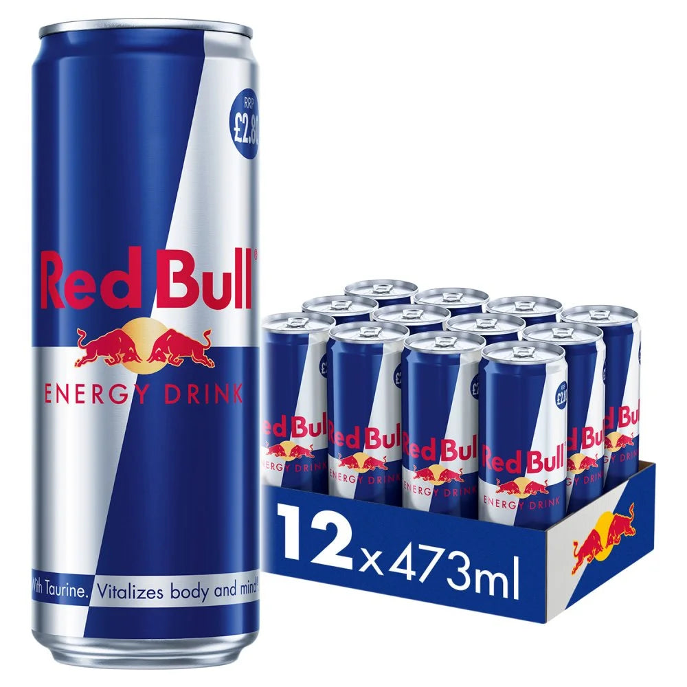 Red Bull Energy Drink 473ml, front of pack