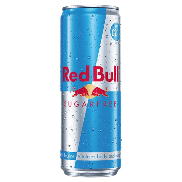 Red Bull Sugarfree Energy Drink 355ml, front of pack