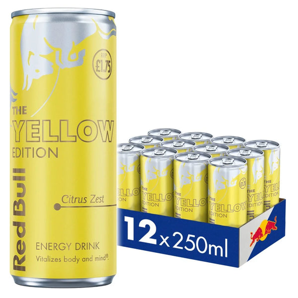 Red Bull Summer Edition Citrus Zest 250ml, front of pack