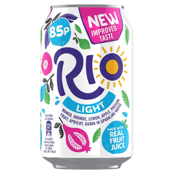 Rio Light 330ml can, front of pack