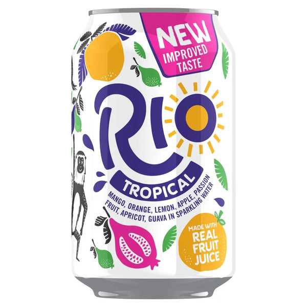 Rio Tropical 330ml Can, front of pack