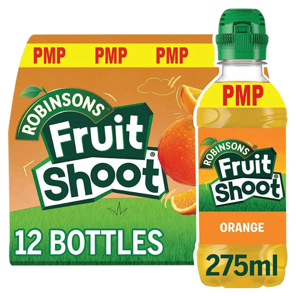 Robinsons Fruit Shoot Orange Kids Juice Drink 275ml, front of pack