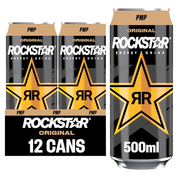 Rockstar Original Energy Drink 500ml, front of pack