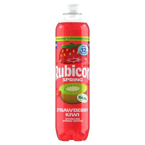 Rubicon Spring Strawberry Kiwi Sparkling Water 500ml, front of pack