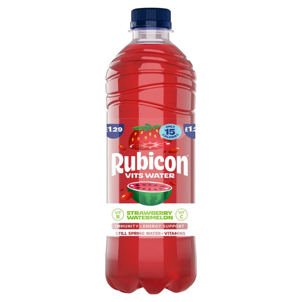 Rubicon Spring Vits Strawberry Watermelon 500ml, front of pack