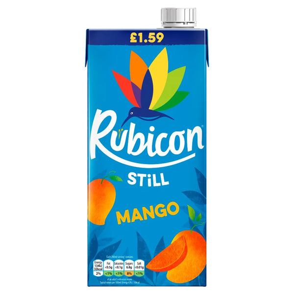 Rubicon Still Mango Juice Drink 1 Litre, front of pack