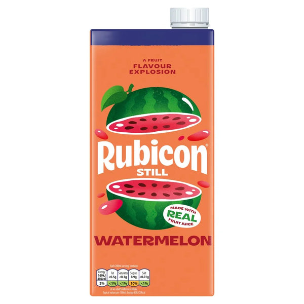 Rubicon Still Watermelon Juice Drink 1 Litre, front of pack